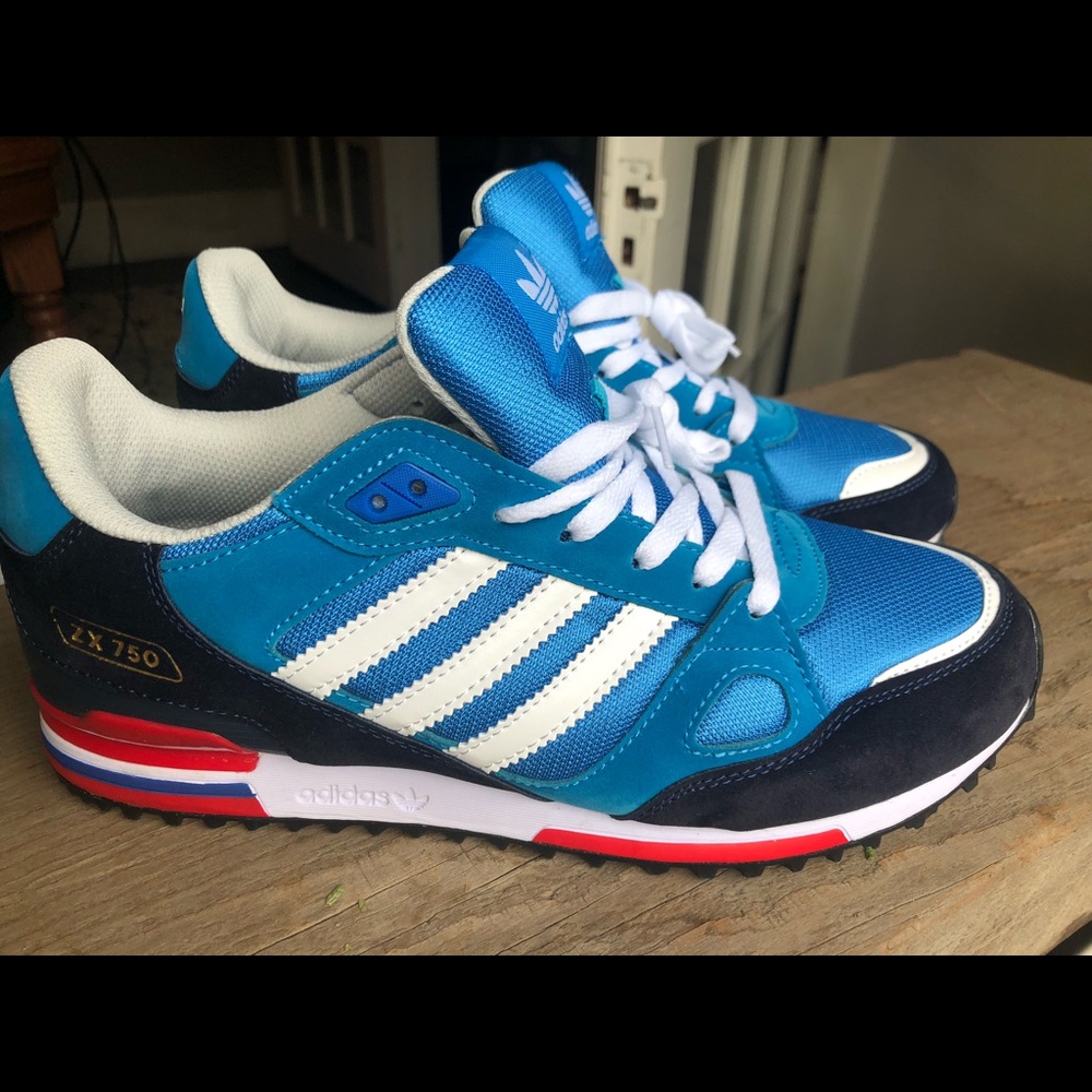 adidas ZX 750 Blurbird - Size 11